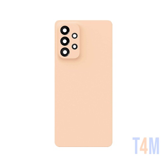 Back Cover+Camera Lens Samsung Galaxy A53 5G/A536 Peach